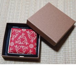 画像11: うさぎ印伝　ミラー