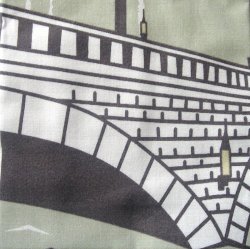 画像2: 越後手拭い本舗　萬代橋（捺染）