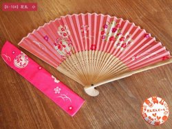 画像4: シルク100%のおしゃれな扇子/同柄の扇子袋付★全12柄