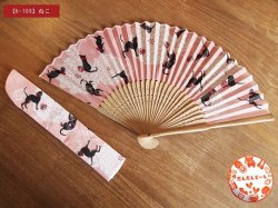 画像6: シルク100%のおしゃれな扇子/同柄の扇子袋付★全12柄