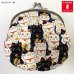 画像7: がま口財布　にゃんこもん・猫だらけ・満福屋・パンダ・柴犬 ・富士山　3.3寸 がま口