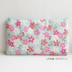 画像7: 和柄ポーチ　平ポーチ大　全6柄