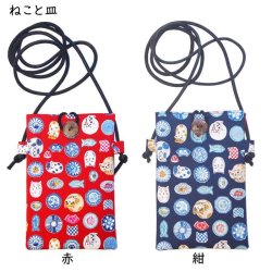 画像10: 【公式】【柴ちゃん　猫柄　パンダ　富士山】【スマホポシェット】