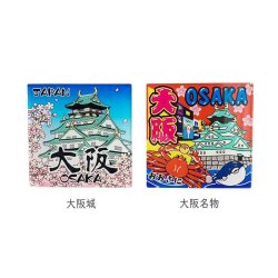 画像9: アクリルマグネット 日本製 ご当地 北斎 猫 大阪 花火