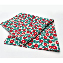 画像5: 竹久夢二/椿柄のシャンタンチーフ