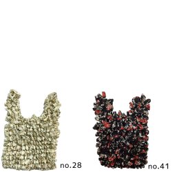 画像16: エコバッグ たたまない 絞りエコバッグ かわいい おしゃれ 楽ちん 軽い 小さい 伸びる コンパクト しぼり ポケットに入れて持ち歩ける たたむストレスから解放！ 女性 男性 レディス 旅行 コンビニ 持ちやすいデザイン プレゼント ギフト