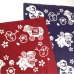 画像3: 手ぬぐい 未 かわいい タオル 【公式】 手拭い てぬぐい 羊 ひつじ ヒツジ 注染 十二支 干支 壁掛け 紺 赤 日本製 ギフト 伝統工芸 綿 京佑 手ぬぐい本舗 紺色 縁起 【メール便対応】 プレゼント 挨拶 自分の干支 サクラ 桜 秋 (3)