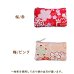 画像3: 小銭入れ ファスナー かわいい 【公式】 花柄 桜 和風 和柄 梅 和雑貨 小さい 軽量 使い易い ギフト プレゼント ちょっとした物入れるのにも良いかも (3)