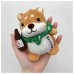 画像4: キーホルダー キーチェーン 全長 約16.5×10cm 柴犬 ボールチェーン ふえ入り マスコット 旅 しばいぬ 飲みすぎ注意 <br> (4)