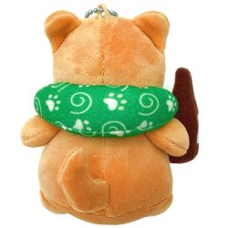 画像6: キーホルダー キーチェーン 全長 約16.5×10cm 柴犬 ボールチェーン ふえ入り マスコット 旅 しばいぬ 飲みすぎ注意  