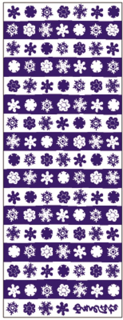 画像1: 越後手拭い本舗　雪の華（注染）