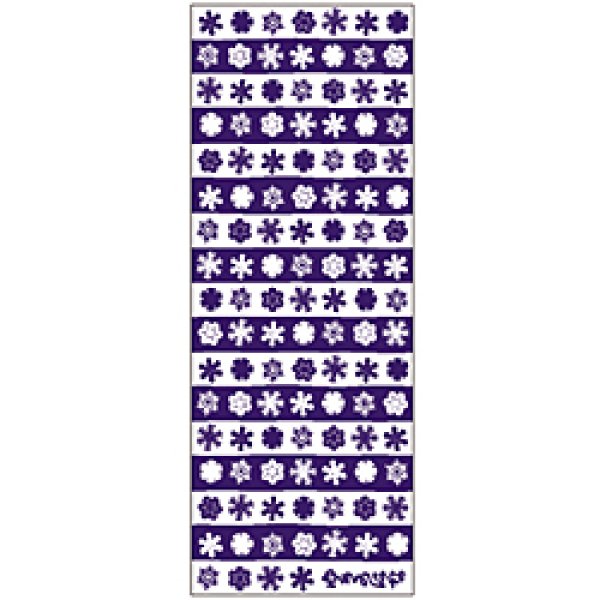 画像1: 越後手拭い本舗　雪の華（注染） (1)