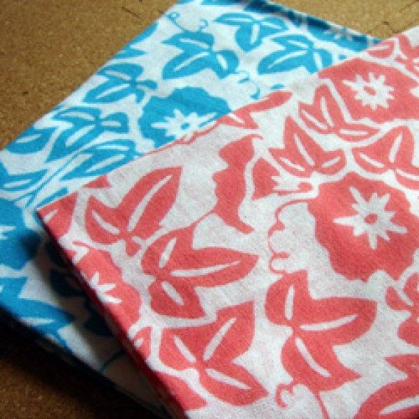 画像4: 大江戸手ぬぐい・朝顔 あさがお(注染) (4)