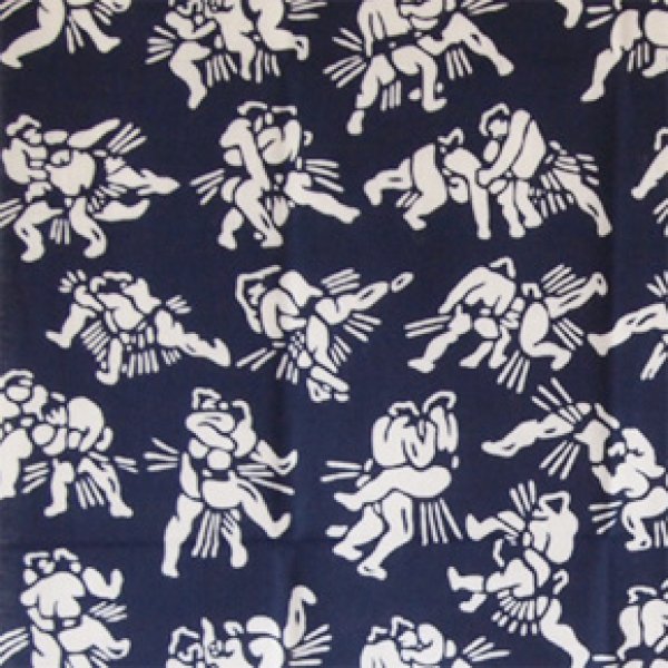 画像2: 大江戸手ぬぐい・相撲(注染) (2)