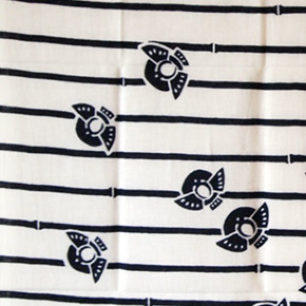 画像3: 大江戸手ぬぐい・すずめ(注染) (3)