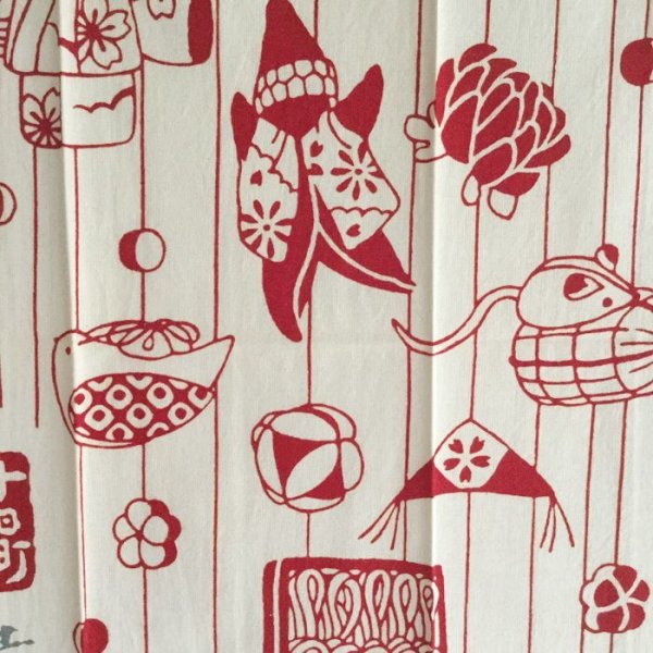 画像3: 越後手ぬぐい本舗 つるし雛(注染)/十日町・津南町・湯沢 (3)