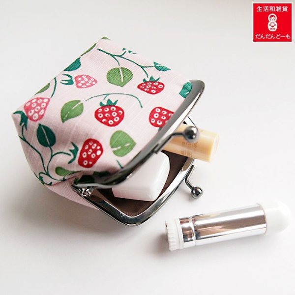 画像3: がま口財布 テクテコ 豆ころがま口ポーチ (3)