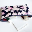 画像4: 和柄ポーチ　平ポーチ大　全6柄 (4)