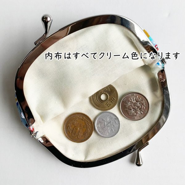 画像2: がま口財布 にゃんこもん・猫だらけ・満福屋・パンダ・柴犬 ・富士山 3.3寸 がま口 (2)