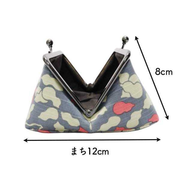 画像3: コスメがま口ポーチ (3)