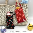 画像7: ポーチ スマホ デジカメ 約14.5×9.5cm ケース メンズ レディース 小さめ 小物入れ 夢二 ちりめん 水玉 黒 | 和柄,プレゼント,ギフト (7)