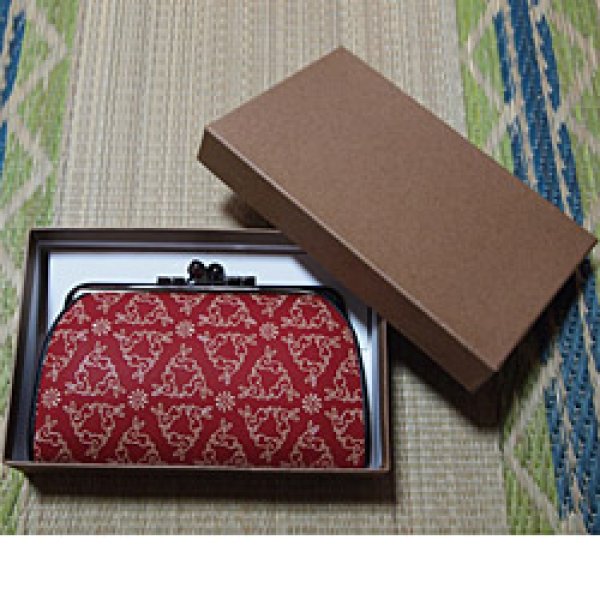 画像5: うさぎ印伝 親子がま口(財布)がま口財布 (5)